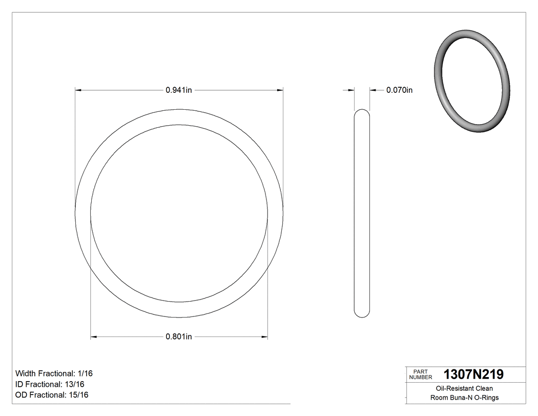 Technical drawing - 1307N219